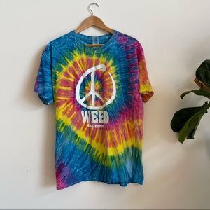 Weed California Tie Dye tee shirt